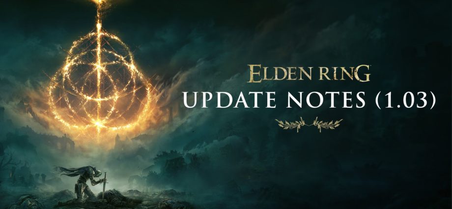 Elden Ring update Note 1.03